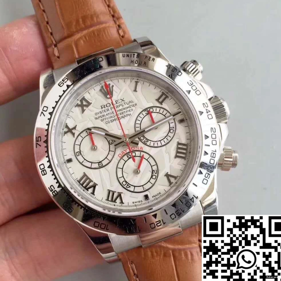 Factory 116520 Daytona White Rolex JH Cosmograph Dial 0701